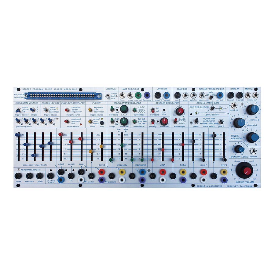 Buchla | 208c Stored Program Sound Source | Buchla モジュラー