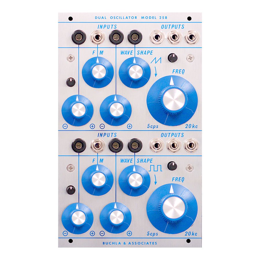 Buchla | 258 Classic Reissue - Dual Oscillator | Buchla モジュラーシンセ | Five G  music technology