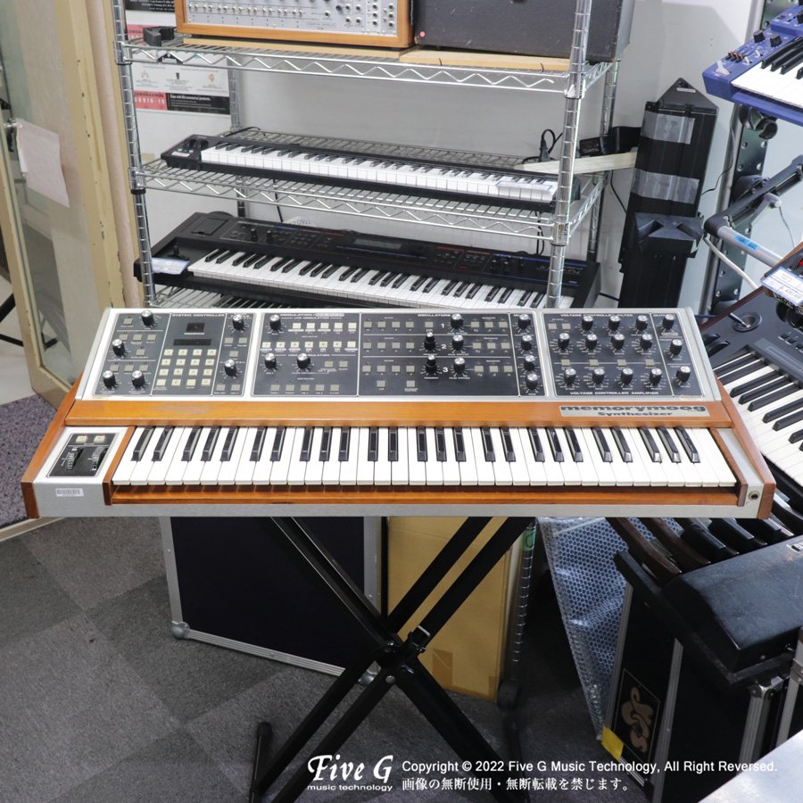 Moog Memorymoog ヴィンテージ Vintage シンセサイザー キーボード Five G Music Technology