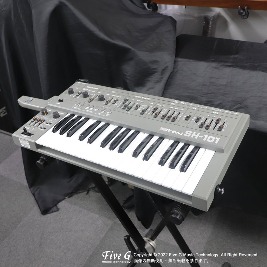 Roland SH-101シンセサイザー - 鍵盤楽器