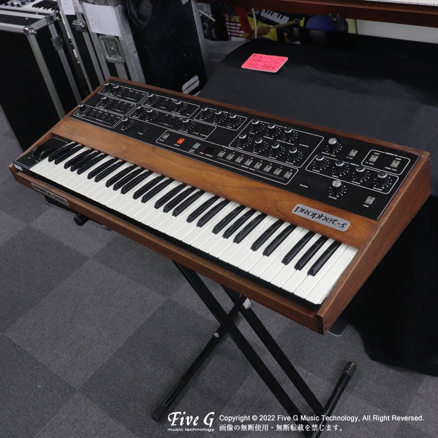 Seqential Circuits | Prophet-5 Rev.3 MIDI 120PGM | ヴィンテージ - Vintage -  シンセサイザー キーボード | Five G music technology