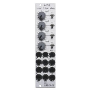 Doepfer | A-138j Inverting/Interrupting Mixer<img class='new_mark_img2' src='https://img.shop-pro.jp/img/new/icons5.gif' style='border:none;display:inline;margin:0px;padding:0px;width:auto;' />