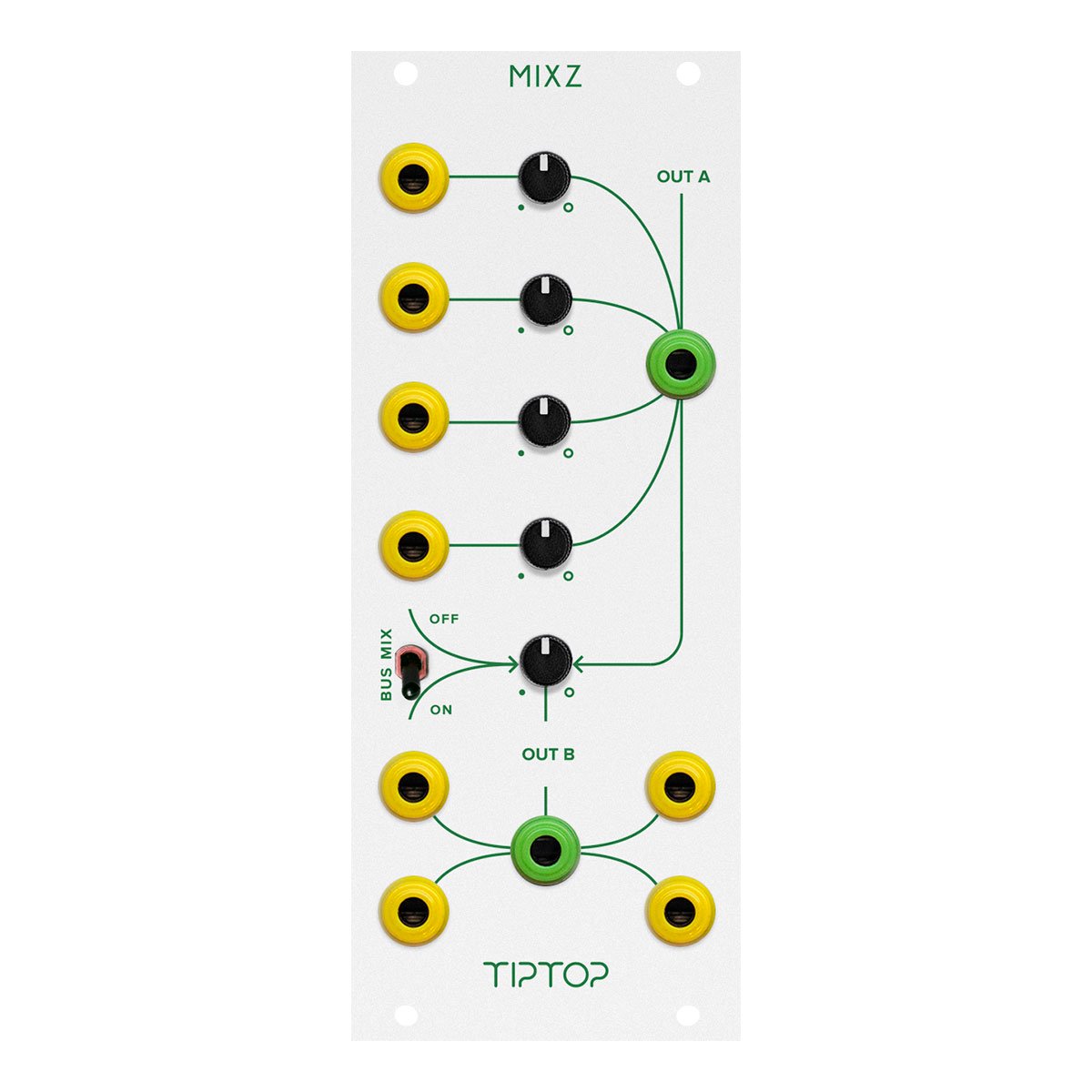Tiptop Audio | Mixz（White Panel） | ユーロラック・モジュラー