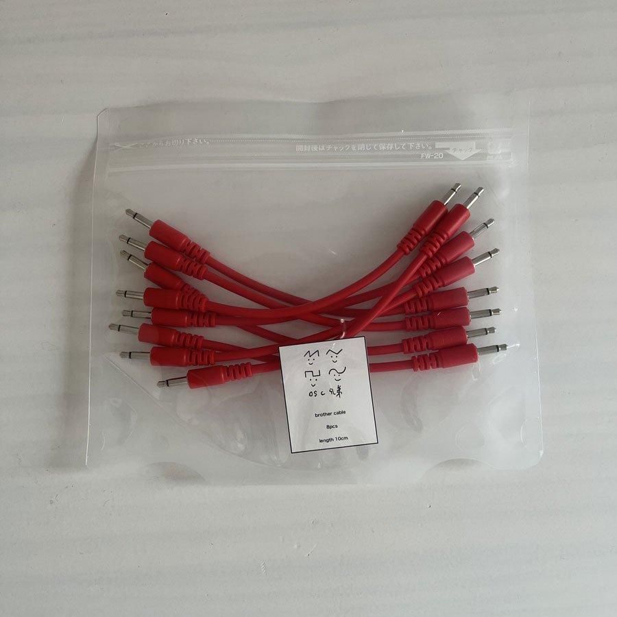 osc兄弟 | brother cable 8本入 10cm | 新品ユーロラック
