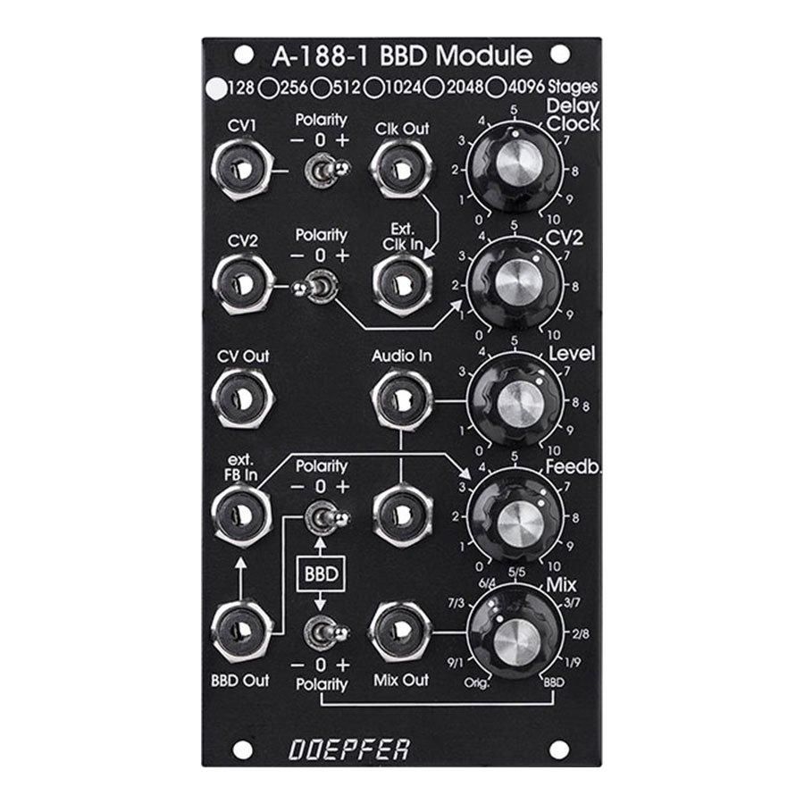 doepfer a-188-1 モジュラーシンセ Doepfer A-188-1V BBD Module Series | ユーロラック