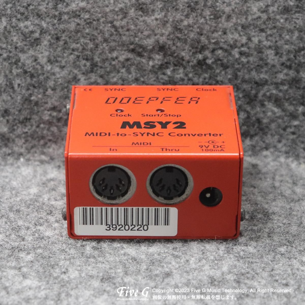 Amazon.co.jp: Doepfer MIDI/DINシンクコンバーター MSY-2