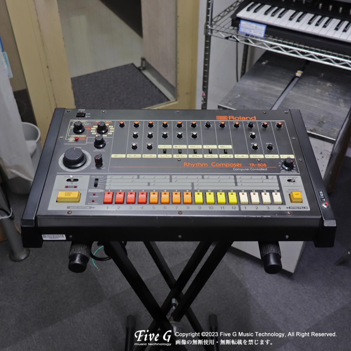 シンセサイザー Roland TR-808 ヴィンテージ 【サイズ交換ＯＫ