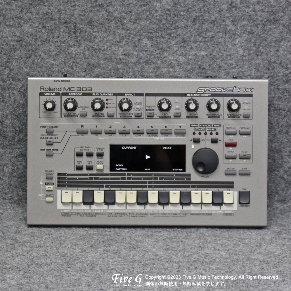 ローランド MC-303 シーケンサー オーディオ グルーヴボックス - 鍵盤楽器
