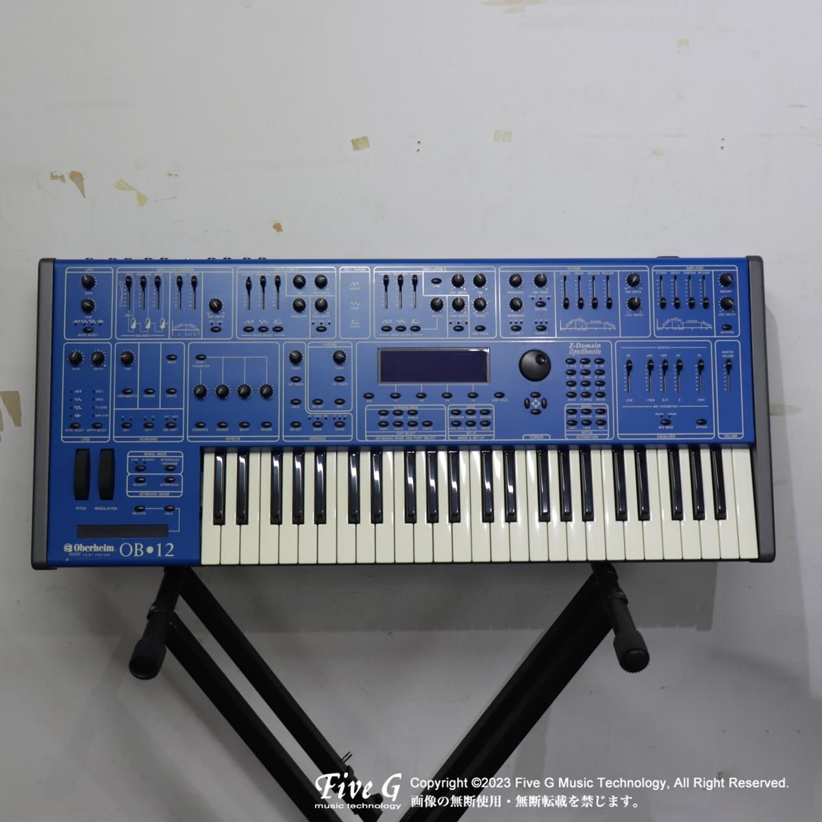 超希少！！ Oberheim OB12 Z-Domain synthesizer 箱 説明書付き 