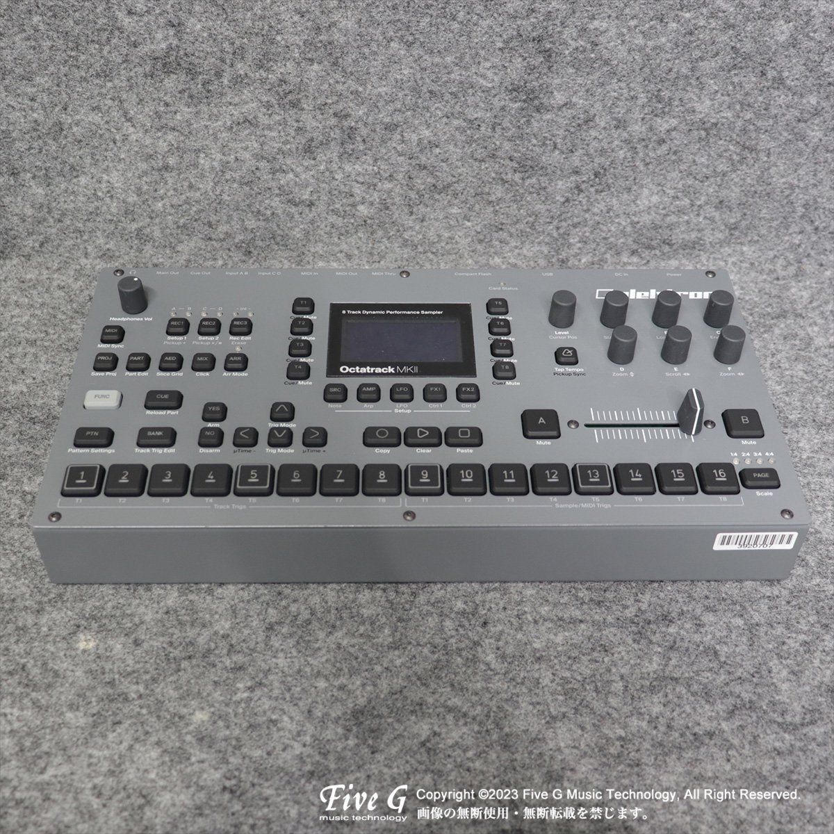 Elektron | Octatrack Mkii | 中古 - Used - リズムマシン | Five G