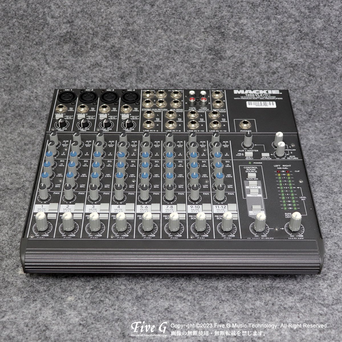 MACKIE | 1202-VLZ PRO | 中古 - Used - その他 | Five G music technology