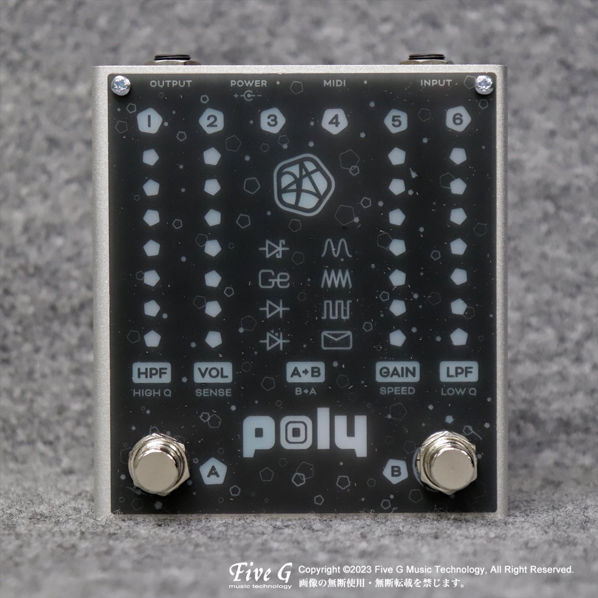 Poly Effects | Josh Smith Flat V【B級品】 | エフェクター | Five G