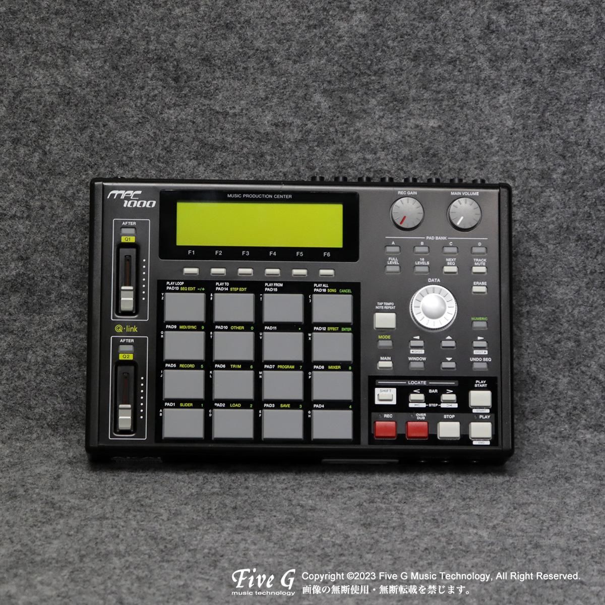 AKAI | MPC1000 BK-N | 中古 - Used - サンプラー | Five G music ...