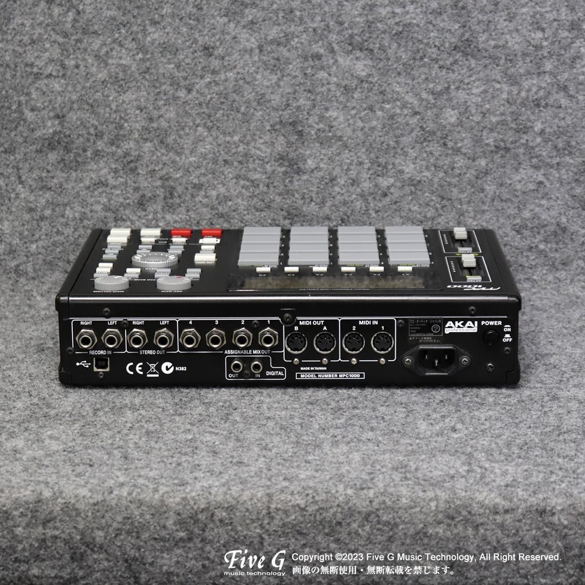 AKAI | MPC1000 BK-N | 中古 - Used - サンプラー | Five G music 