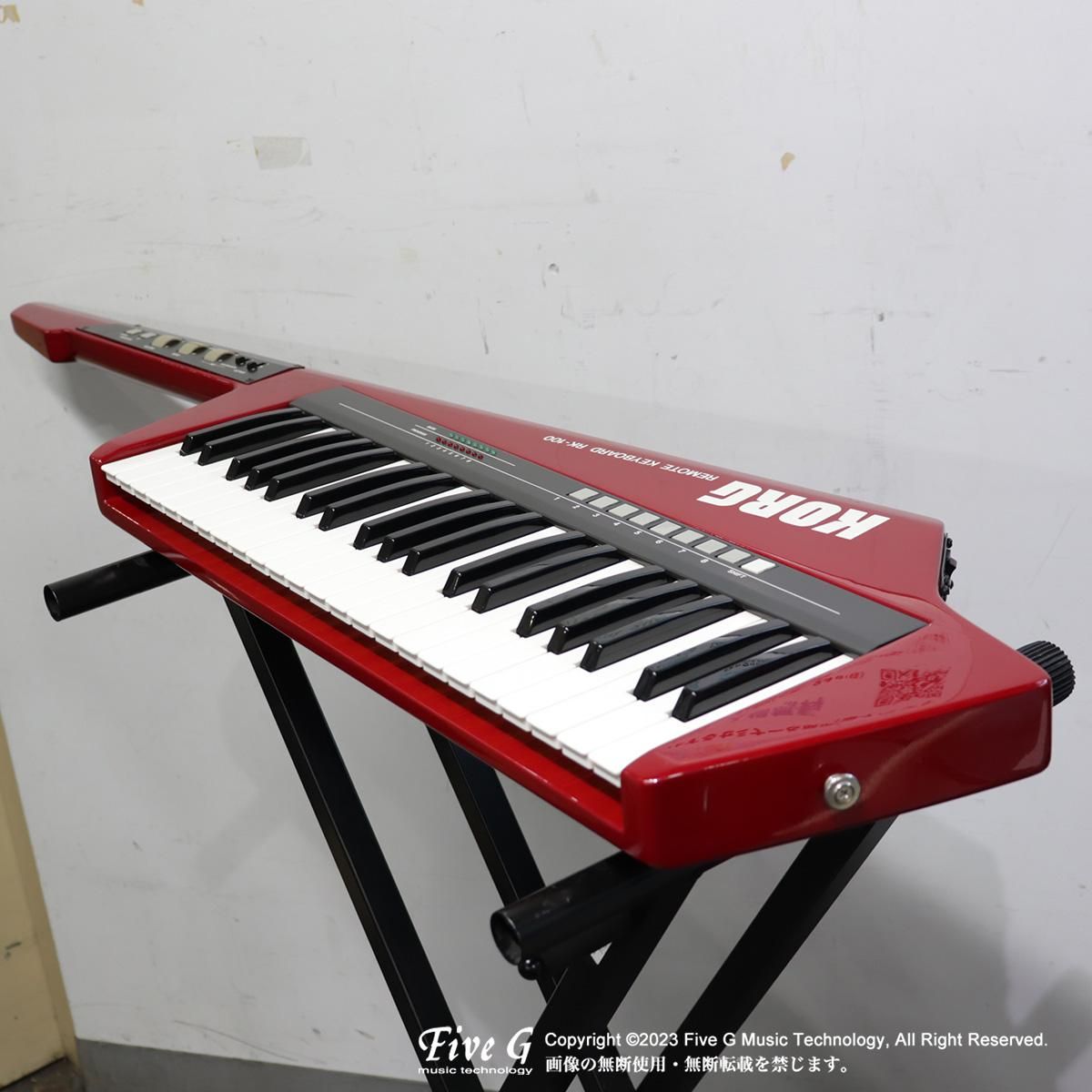 W478 KORG RK-100 コルグ ショルダーキーボード RK-100 RD/レッド/RED 