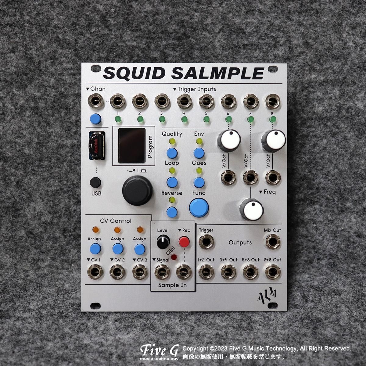 SQUID SALMPLE モジュラーシンセ サンプラー - DTM・DAW