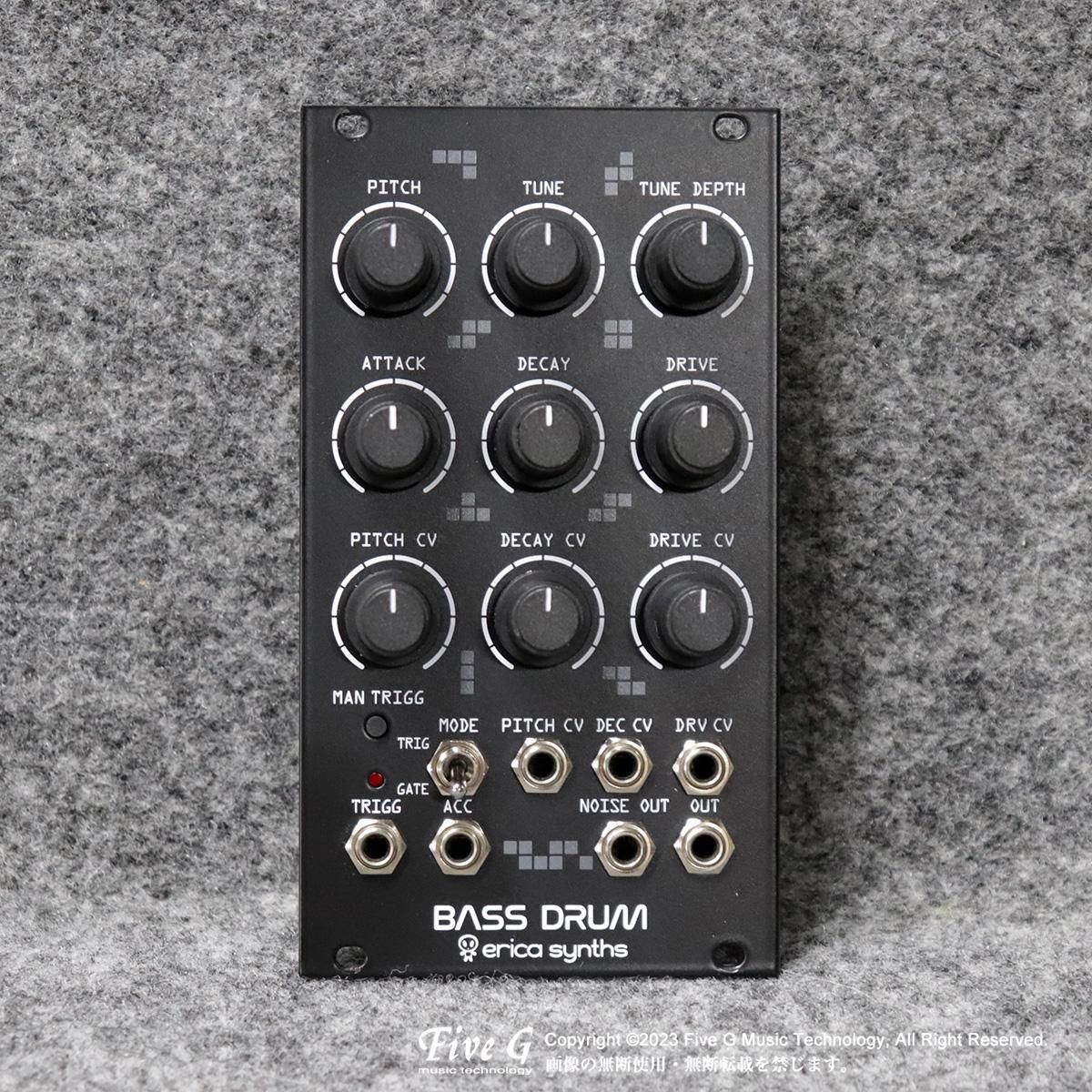 Erica Synths   Bassdrum   中古   Used   モジュラーシンセ   Five G