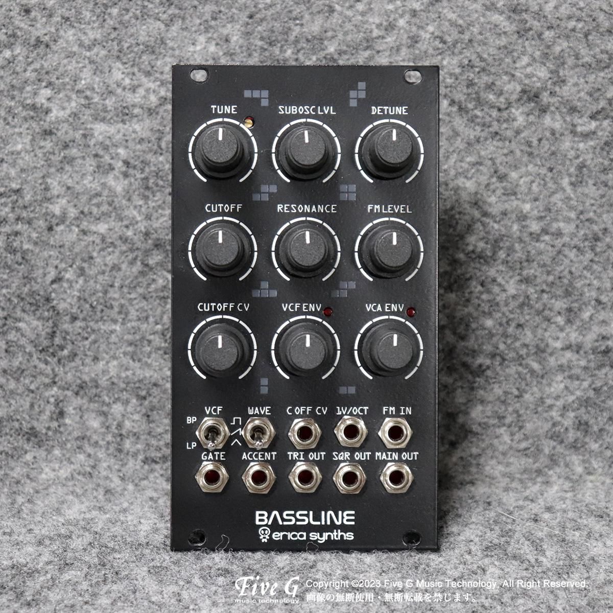 Erica Synths | Bass Line | 中古 - Used - モジュラーシンセ | Five G