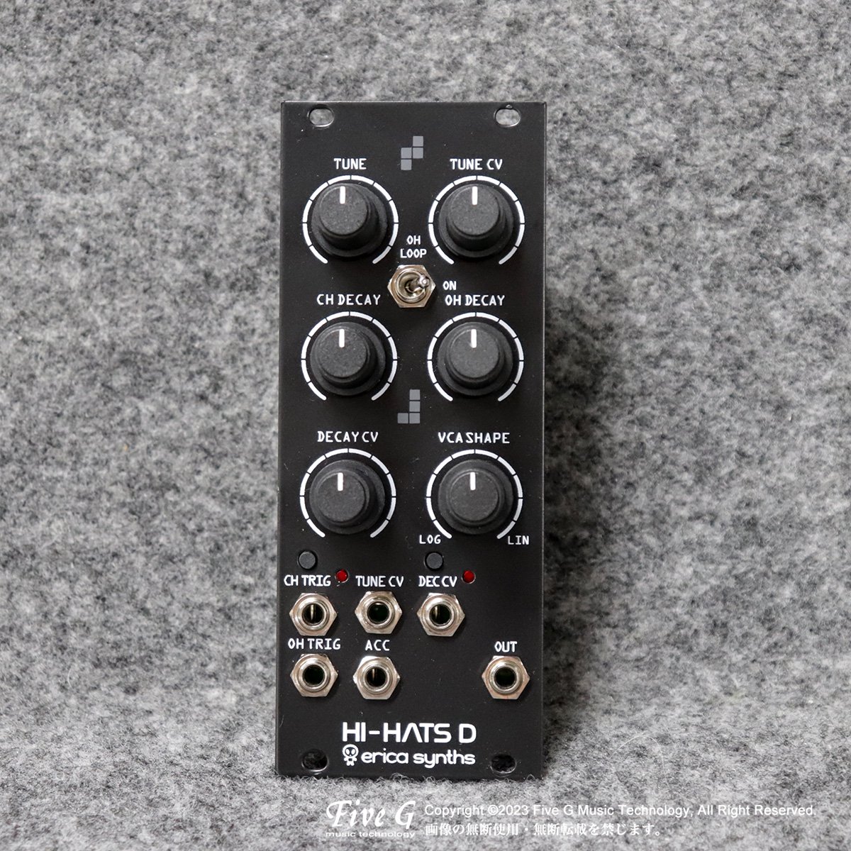 Erica Synths | Hi-Hats D | 中古 - Used - モジュラーシンセ | Five G