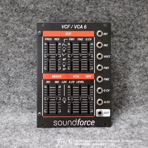 SoundForce | VCF/VCA 6 | 中古 - Used - モジュラーシンセ | Five G
