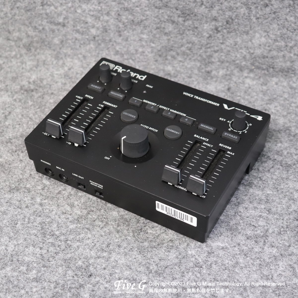 楽器<br>Roland ローランド/ボイストランスフォーマー/VT-4/B9L7885