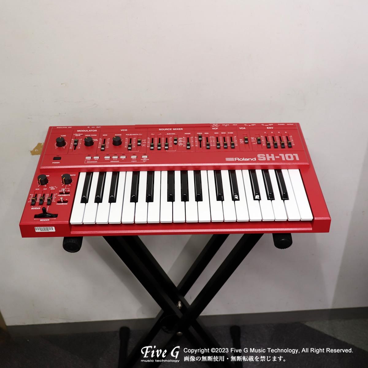 楽器/器材Roland SH-101 シンセサイザー - 鍵盤楽器