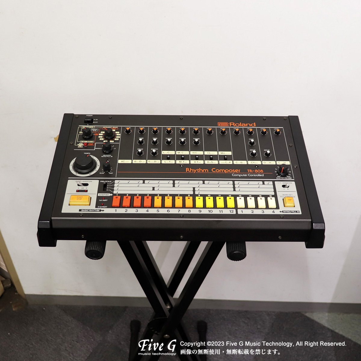 Roland | TR-808 | ヴィンテージ - Vintage - リズムマシン | Five G 