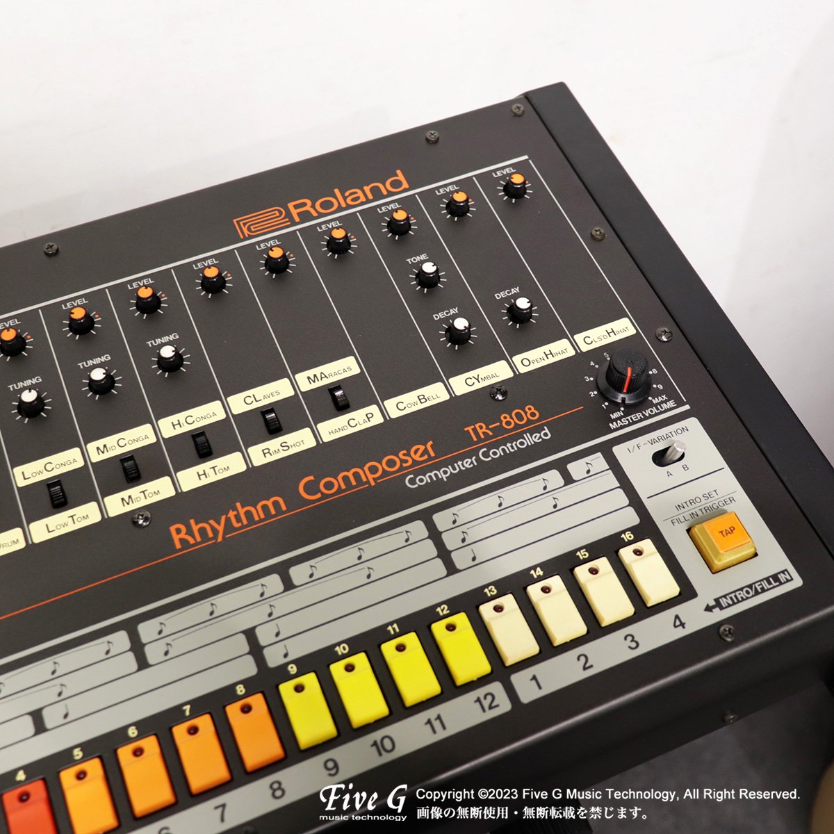 Roland TR-808 ビンテージアナログリズムマシン - 楽器、器材