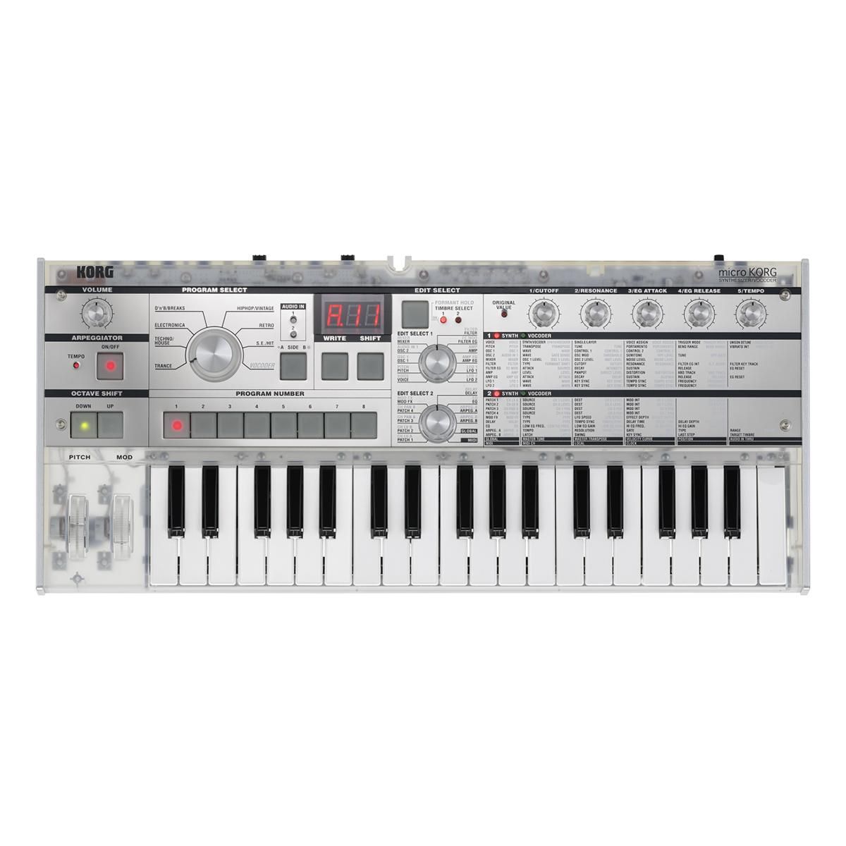 シンセサイザー microKORG S 2023年11月新品購入品！！ - 器材