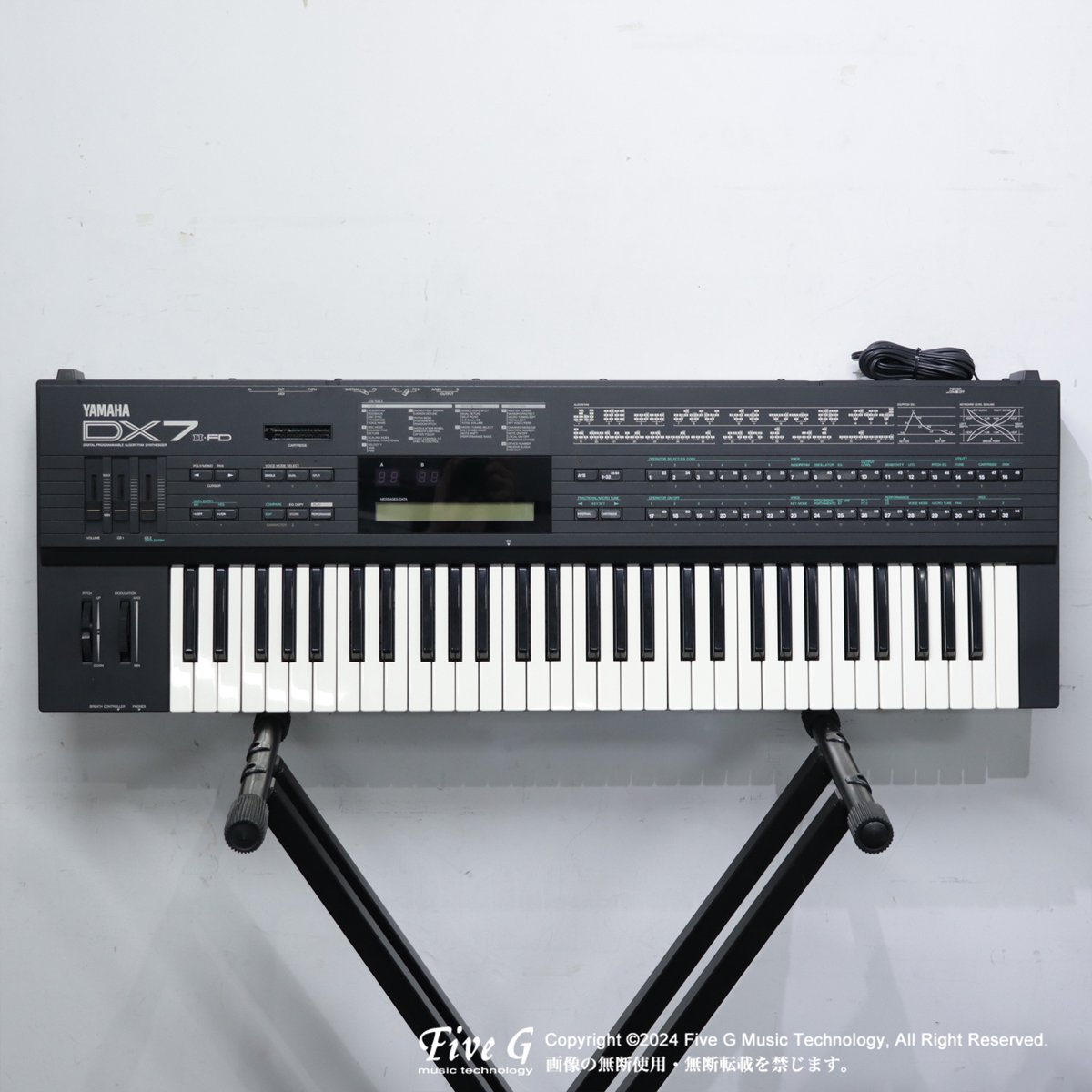 YAMAHA | DX7II-FD + E! BOARD | 中古 - Used - シンセサイザー キーボード | Five G music  technology