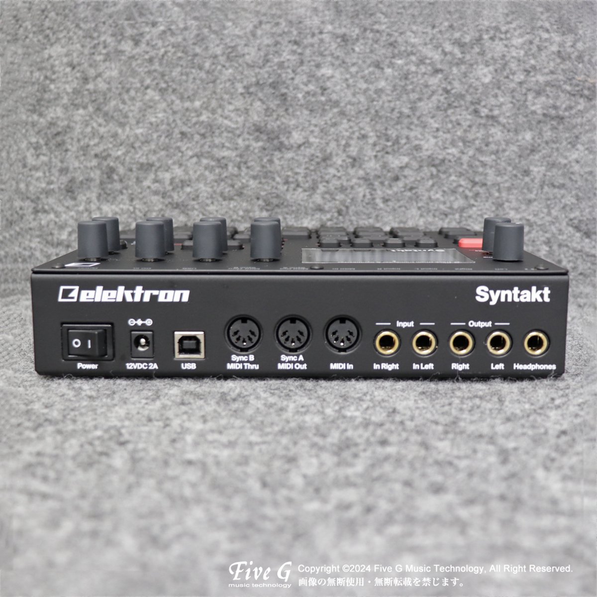 Elektron | Syntakt | 中古 - Used - リズムマシン | Five G music technology