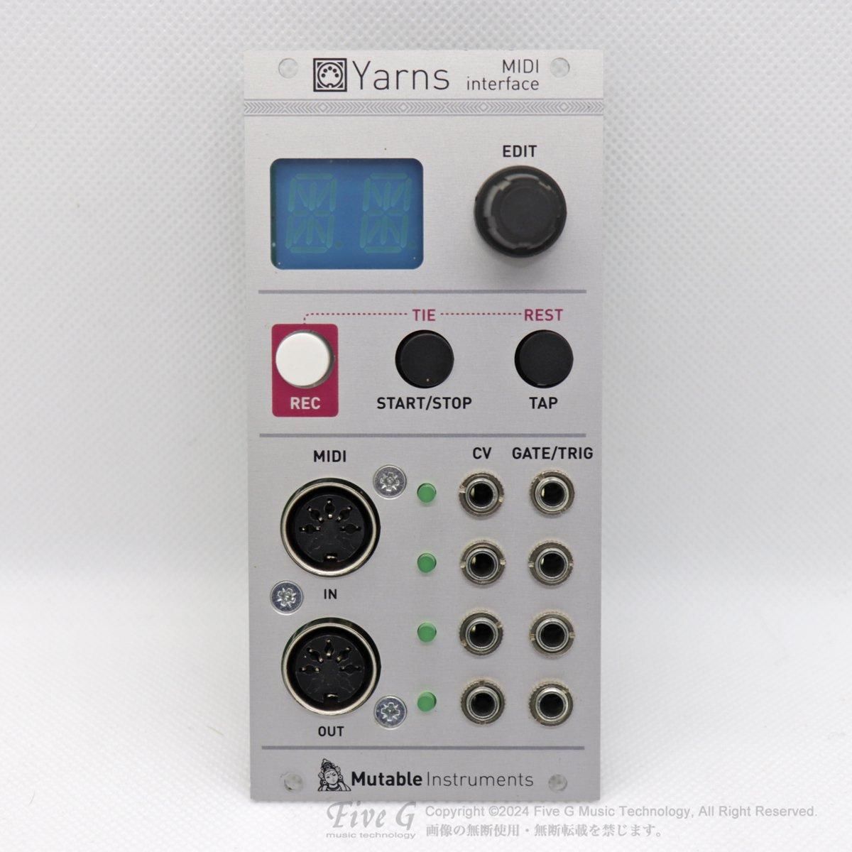 Mutable Instruments | Yarns | 中古 - Used - モジュラーシンセ 