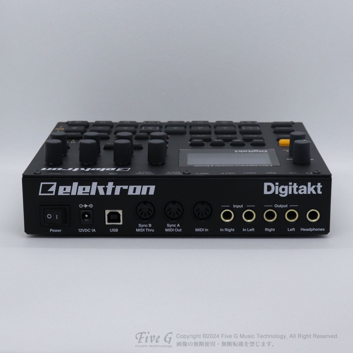 Elektron | Digitakt | 中古 - Used - リズムマシン | Five G music technology