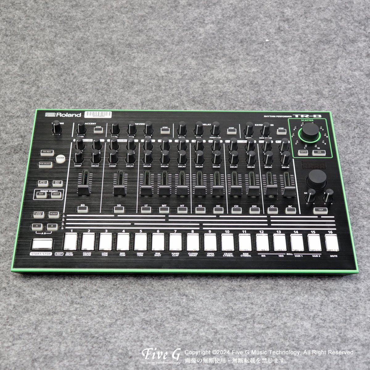 Roland | TR-8 | 中古 - Used - リズムマシン | Five G music technology