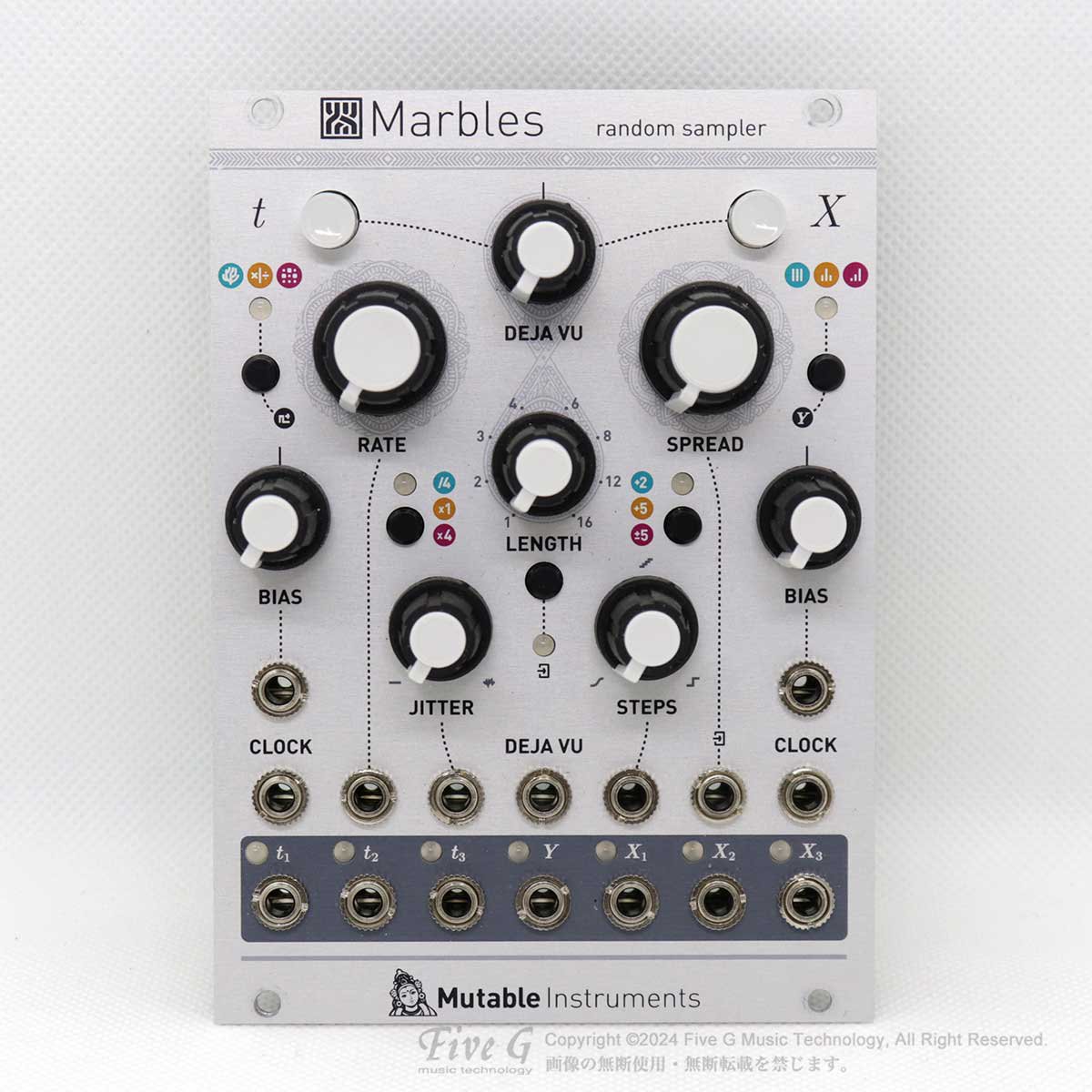 Mutable Instruments | Marbles | 中古 - Used - モジュラーシンセ 