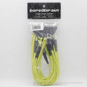 boredbrain | 3.5mm Patch Cables (yellow)š