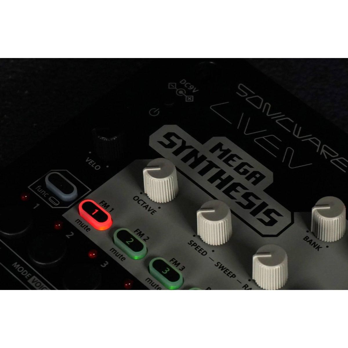 SONICWARE | LIVEN MEGA SYNTHESIS | シンセサイザー ガジェット SONICWARE | LIVEN MEGA SYNTHESIS | シンセサイザー ガジェット