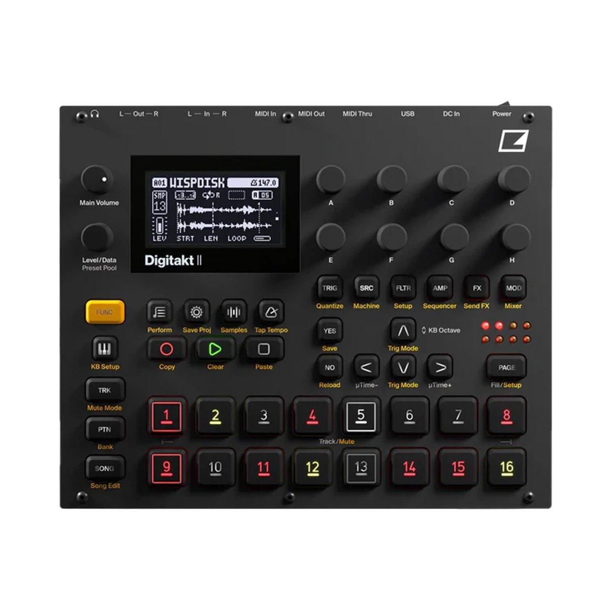 Elektron | Digitakt II | リズムマシン リズムマシン | Five G music technology