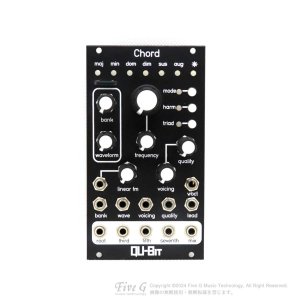 QU-Bit | Chord V2 Polyphonic Oscillator (Black Panel)š