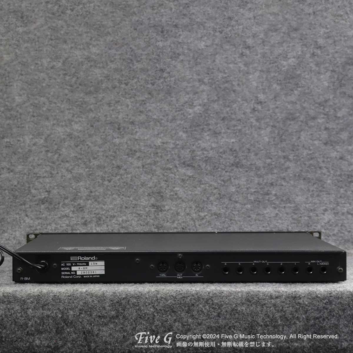 Roland | R-8M | 中古 - Used - リズムマシン | Five G music technology