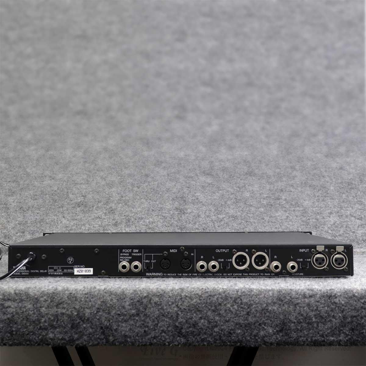 ヤマハ　YAMAHA D5000 デジタルディレイ delay YAMAHA D5000 Professional Digital Delay Effector Good | eBay