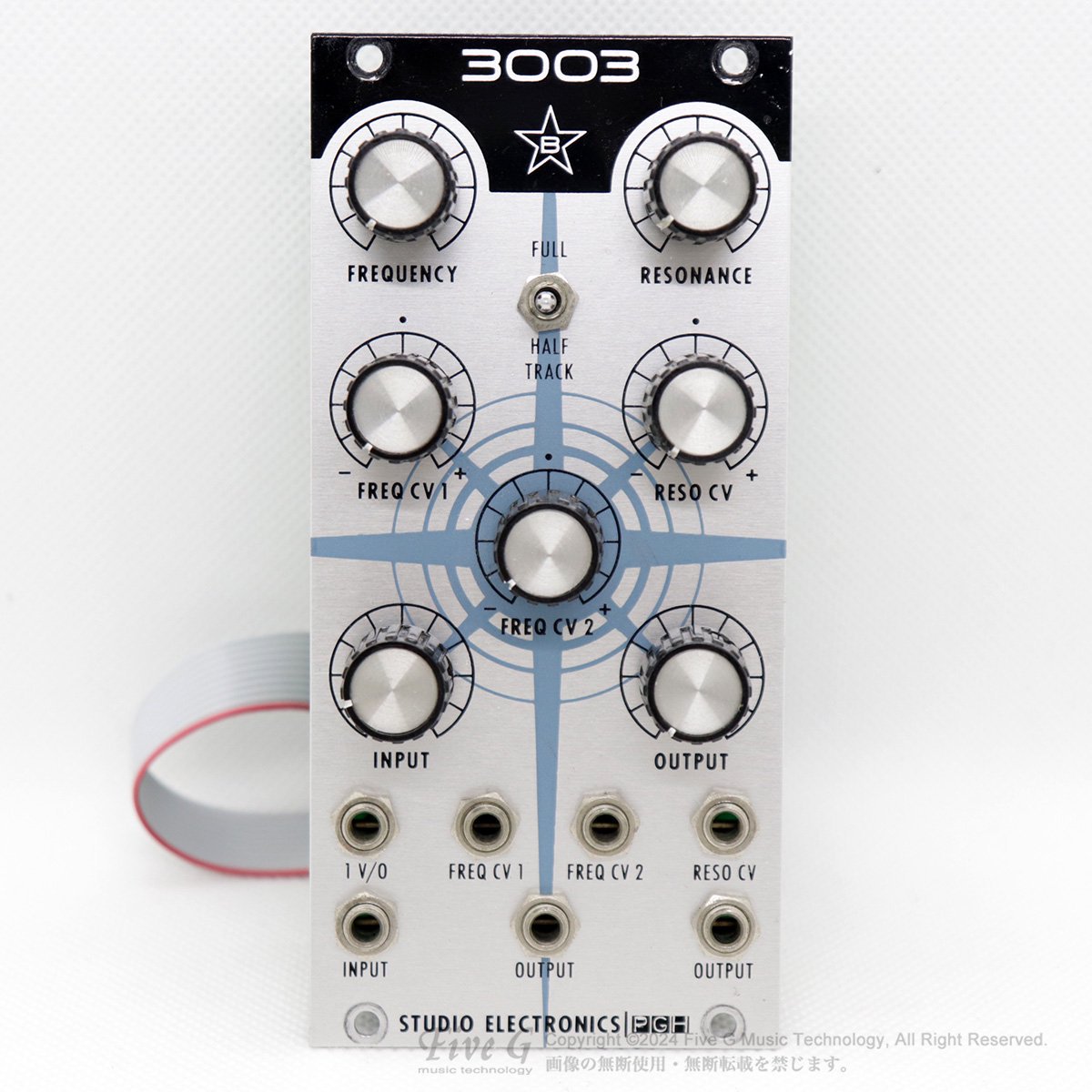 Studio Electronics Modstar 3003 TB-303 Filter 【元展示機B級品特価！】| ユーロラック・モジュラーシンセ  | Five G music technology