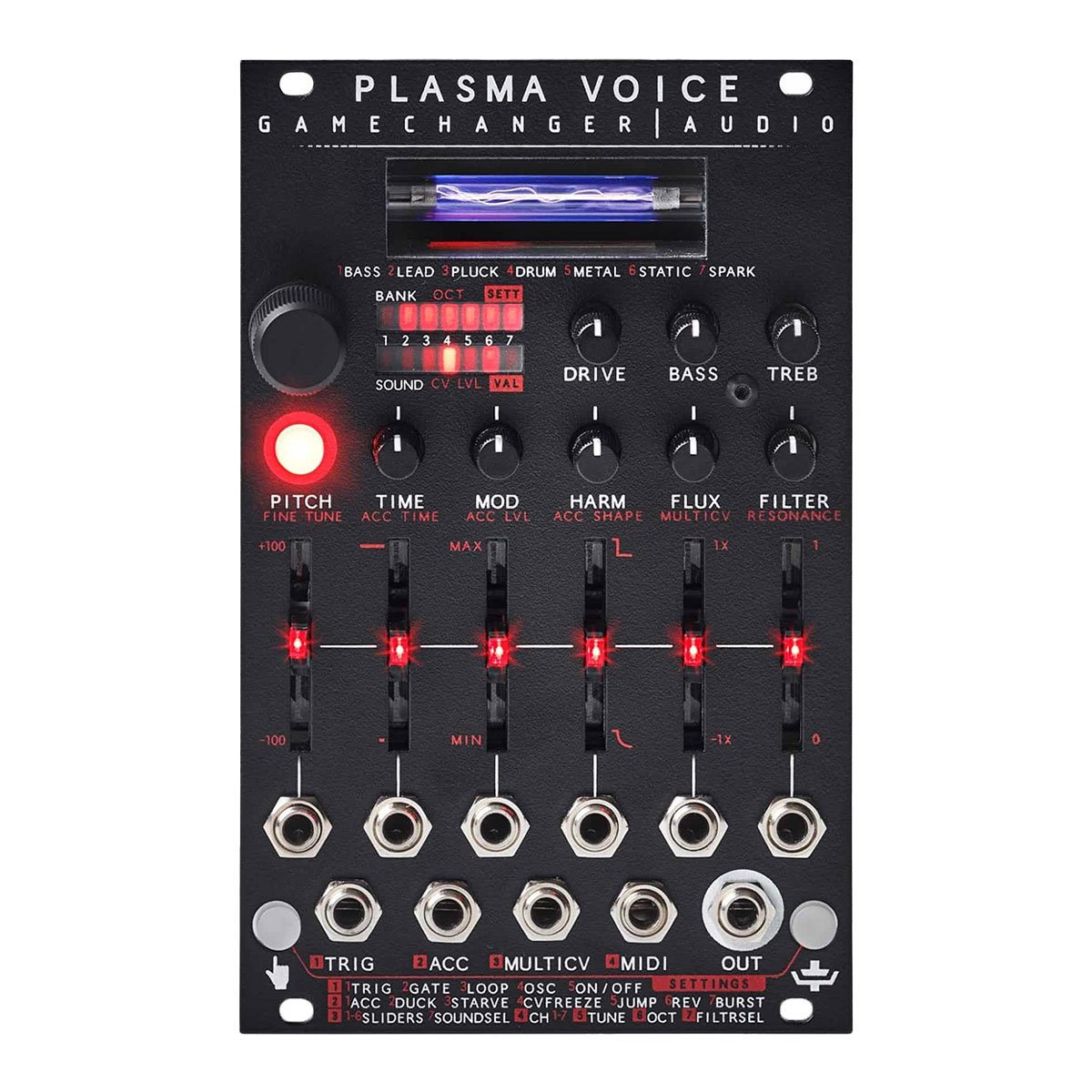 Gamechanger Audio | PLASMA VOICE | 新品モジュラーシンセサイザー | Five G music technology