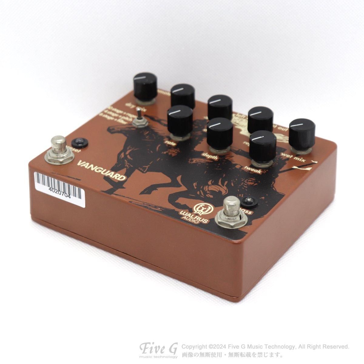 WALRUS AUDIO VANGUARD フェイザー フェイザー】WALRUS AUDIO 次世代感覚のフェイザー「VANGUARD