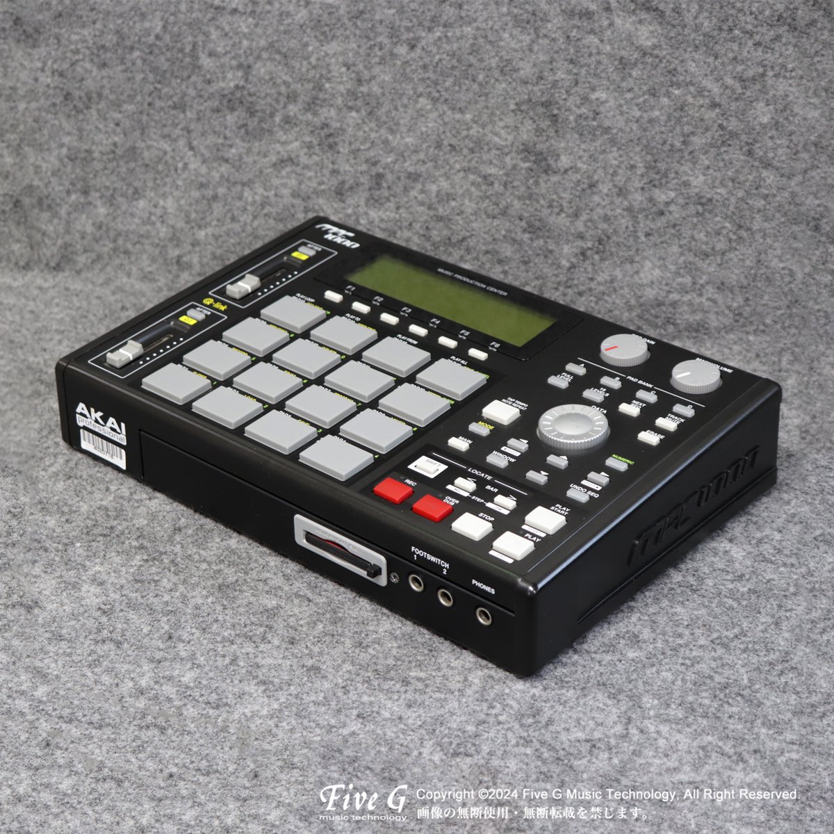 AKAI | MPC1000BK-N 128M | 中古 - Used - サンプラー | Five G music technology