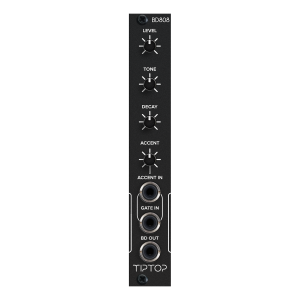 Tiptop Audio | BD-808 BassBlack Panel<img class='new_mark_img2' src='https://img.shop-pro.jp/img/new/icons5.gif' style='border:none;display:inline;margin:0px;padding:0px;width:auto;' />