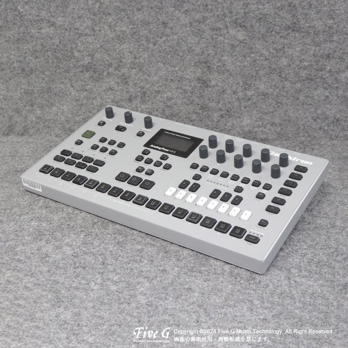 elektron/アナログシンセサイザー/Analog Four MK2のご紹介です。