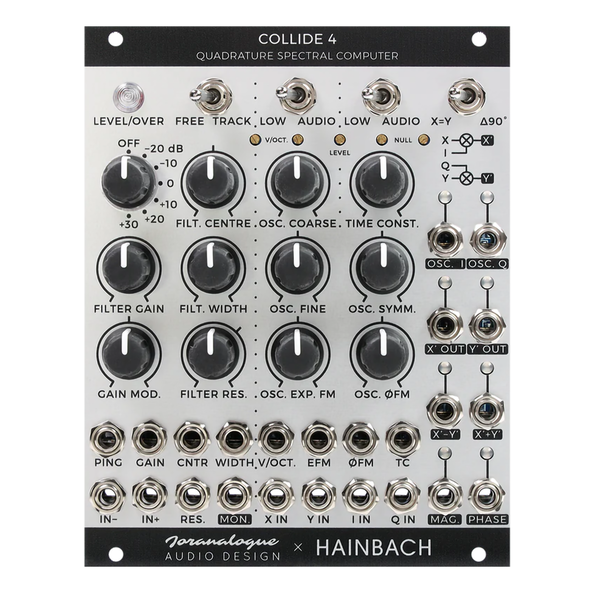 ロゴストロンシステム概論ファイリングテキスト Joranalogue | Collide 4 | ユーロラック・モジュラーシンセ