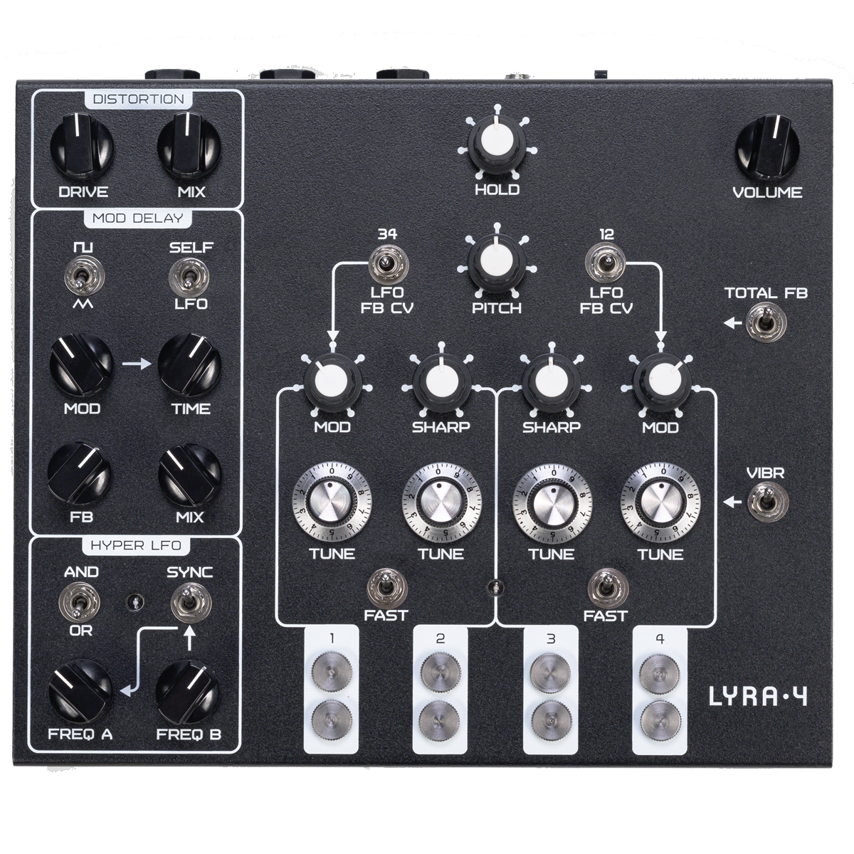 SOMA laboratory | LYRA-4 | シンセサイザー アナログ SOMA laboratory | LYRA-4 | シンセサイザー アナログ