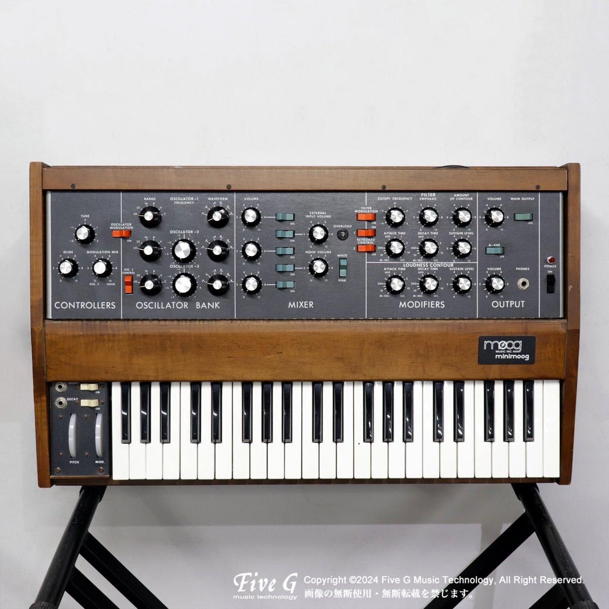 MOOG PRODIGY 修理の思い出 オーバーホール | Vintage Five State